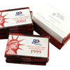 US Mint SILVER Proof Sets - 1999 to 2009