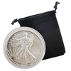 2005 Silver Eagle - Uncirculated w/ Display Pouch