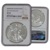 2013 Silver Eagle - West Point - Burnished - NGC 6