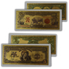 WildWest Notes - 5 & 10 - Uncirculated Gold Foil