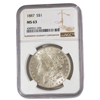 1887 Morgan Dollar - Philadelphia - NGC 63