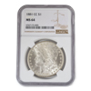 1881 Morgan Dollar - Carson City - NGC 64