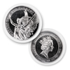 2022 St Helena 5 oz Silver - Queens Virtues - VICT